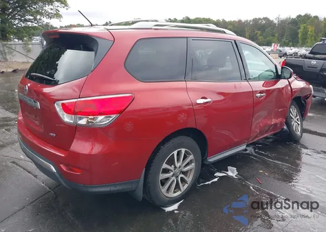 2015 Nissan Pathfinder S из США, поврежденный, VIN 5N1AR2MM9FC659250